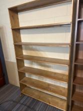 Wood bookshelf