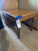 Oak bench