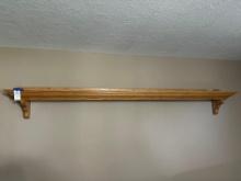 Oak shelf