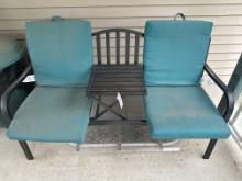 Two seat lounge chair