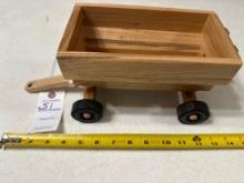 Handcrafted wood wagon