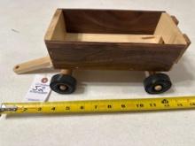 Handcrafted Wood barge wagon