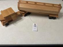 Handcrafted semi fuel tanker