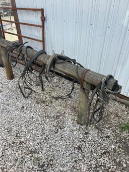 Single pony harness, misc. harness parts