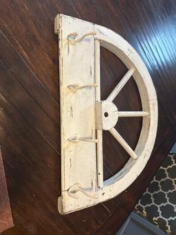 "A friend in need" painting, rustic coat hanger, decorative signs