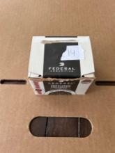 partial box federal .22 LR ammunition