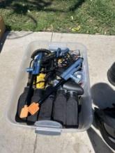 Paintball gun set, has had very little use, 2 guns, many air cans and extra magazines, 3 masks
