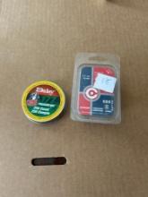 Daisy and crossman .177 pellets both never opened Steel slingshot ammunition