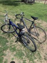 set of 2 panasonic bikes