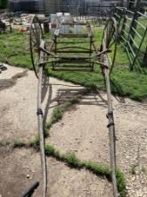 Decorative single horse drawn cart