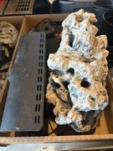 Assorted fish tank supplies