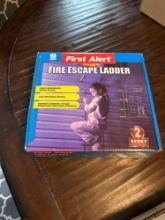 First alert fire escape ladder, NIB