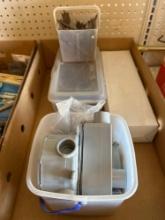 electrical boxes, misc drill bits