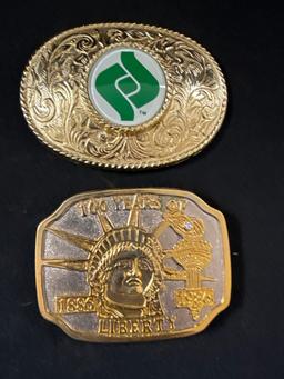 7 ct. Assortment of Collectible Belt Buckles