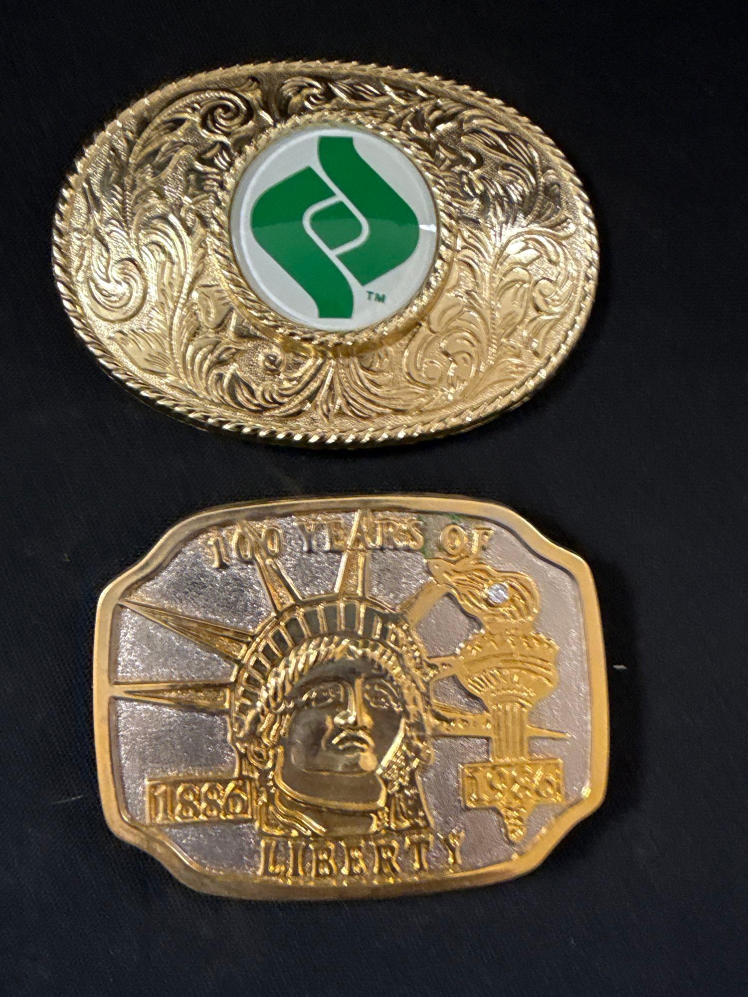 7 ct. Assortment of Collectible Belt Buckles
