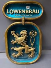 Lowenbrau Beer Sign-12''w x 20'' T