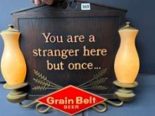 Grainbelt Beer Lighted Sign-16'' x 14''