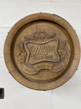Miller Life Beer Signs - 17'' Round