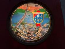 Old Style Beer Lighted Sign-15'' Round