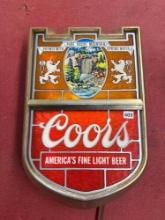 Coors Beer Lighted Sign-12'' x 18''