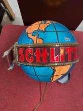 Schlitz Beer Wall Mount Globe Light- 16'' x 14''