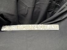 Minneapolis-Moline Emblem - 20'' long