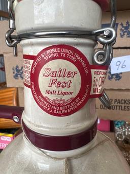 Martin Luther Sailer Fest malt liquor crock jug. Sealed!!!