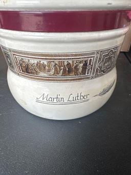 Martin Luther Sailer Fest malt liquor crock jug. Sealed!!!