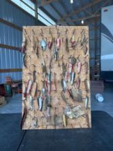 Fishing lures collection. LOOK AT THE PICTURES FOR THE VARIOUS NAMES. Shipping