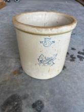 Western Stoneware 5 gallon crock.