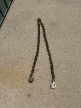 8 chain with hooks.