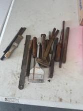 Punches, chisels, box terrier, etc. Shipping