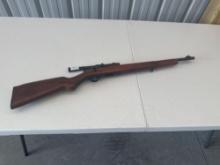 O.F Mossberg and Sons Model 142-A .22 S and LR Bolt Action Rifle with scope. Nice.
