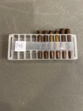 6 rds of various size ammunition