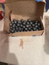 Box of .454 round ball