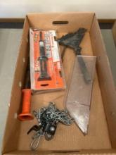 Ramset HD22 fastening tool, chain fastener, small crowbar