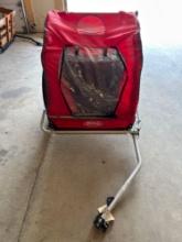 Bell pull behind childrens stroller