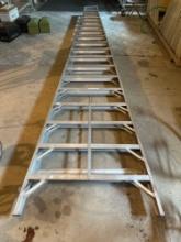 Louisville Ladder Co. 18' folding step ladder