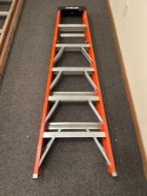 Keller model 976 heavy duty industrial folding ladder