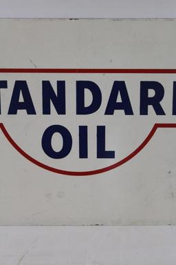 Standard Oil of Kentucky Single Sided Tin Rack Sign