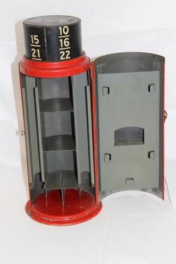 Schrader Tire Valve & Gauge Counter Display Cabinet