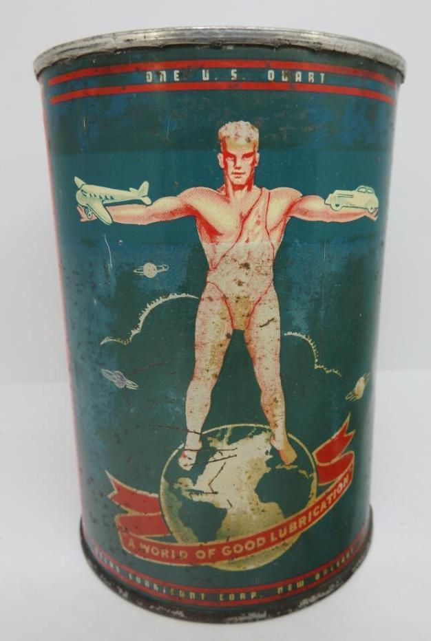 Atlas Aero Motor Oil Quart Can