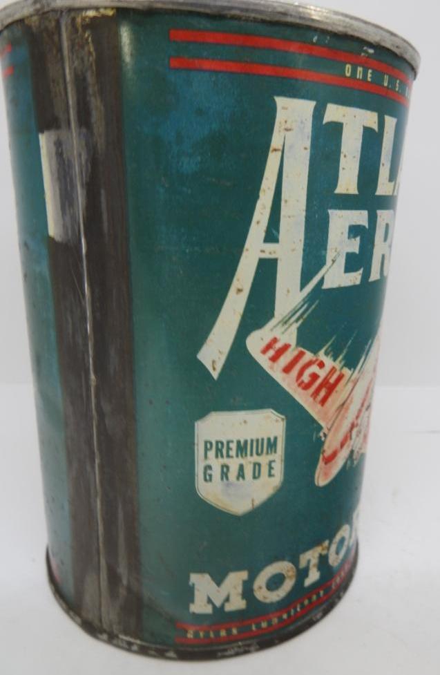 Atlas Aero Motor Oil Quart Can