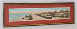 Daytona Beach Panoramic Automobile Scene