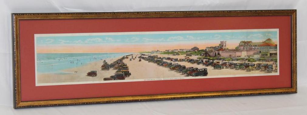 Daytona Beach Panoramic Automobile Scene