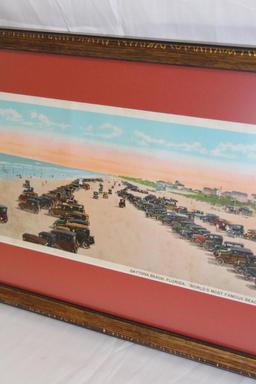 Daytona Beach Panoramic Automobile Scene