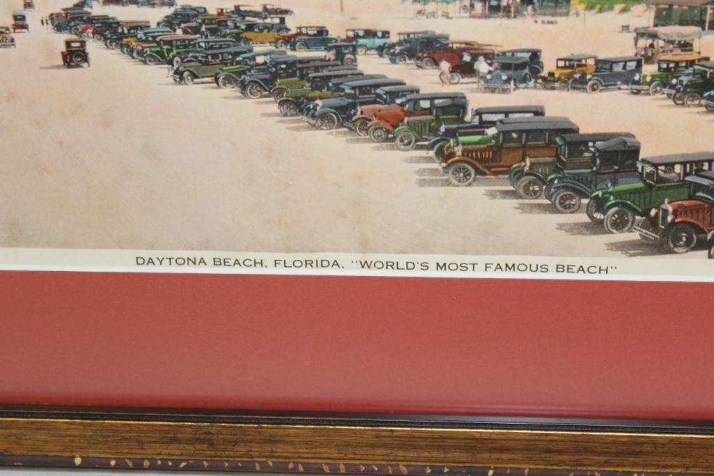 Daytona Beach Panoramic Automobile Scene