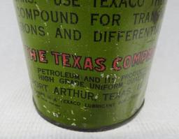 Texaco Easy Pour Half Gallon Can