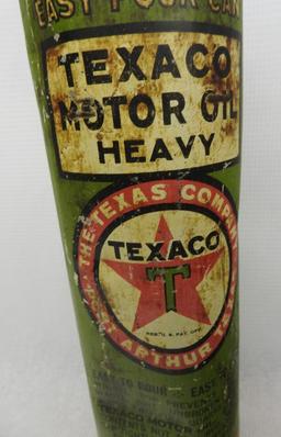Texaco Easy Pour Half Gallon Can