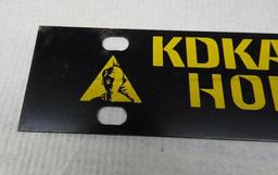 KDKA Radio Hope Corps License Plate Topper